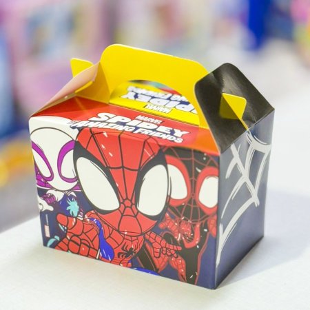 علب كرتون سبايدرمان